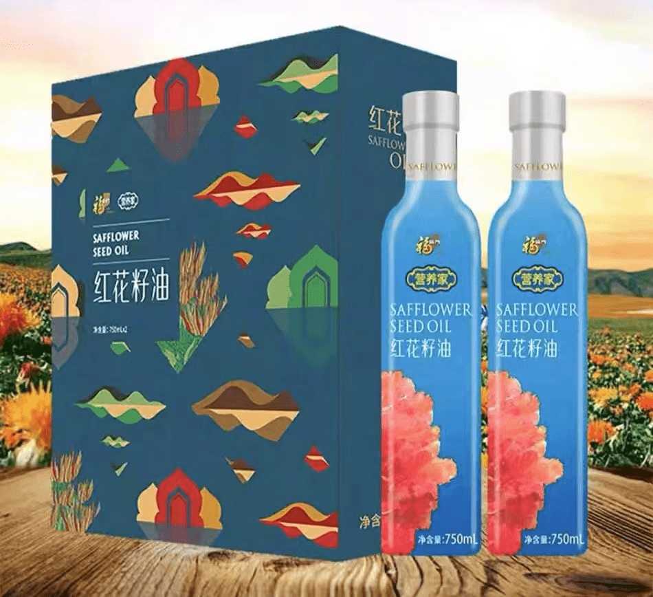 营养家 红花籽油 ≥500ml*2
